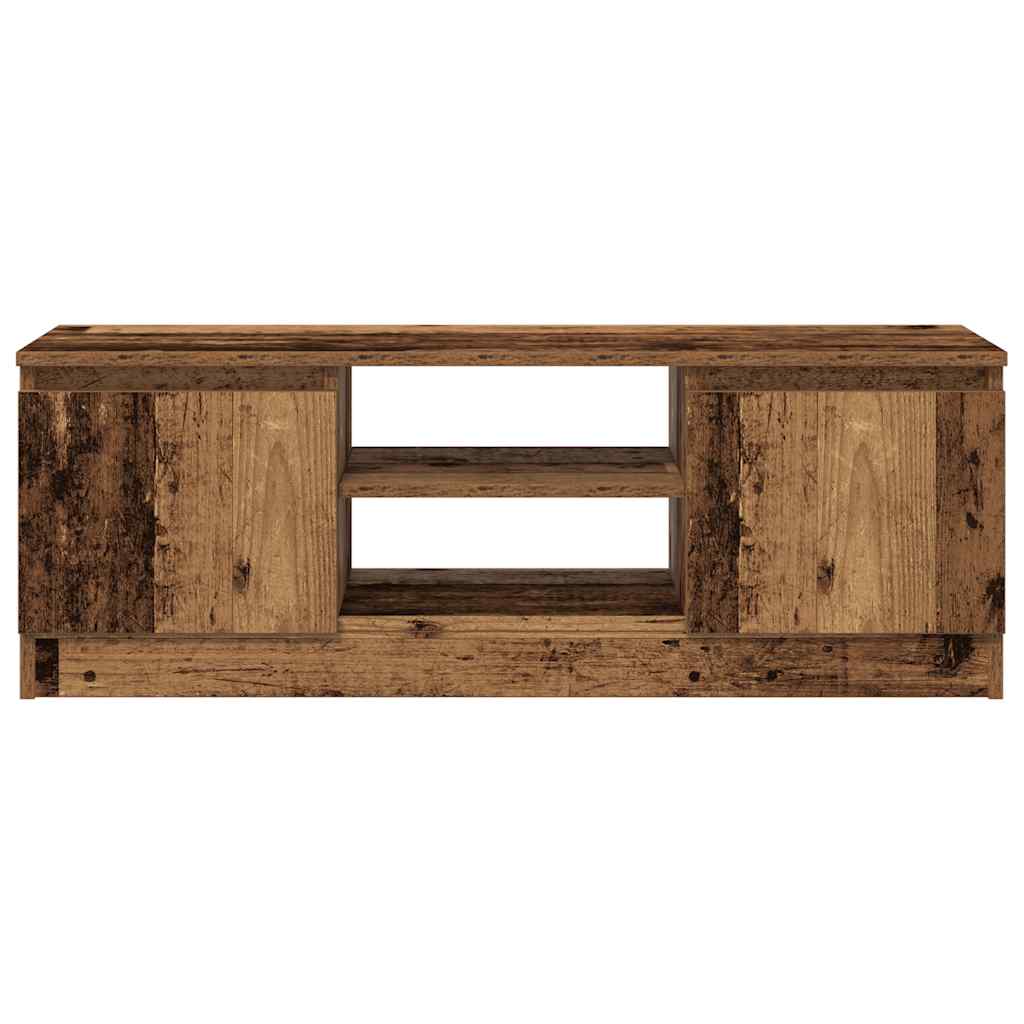 vidaXL Szafka TV, stare drewno, 102x30x36 cm, materiał drewnopochodny