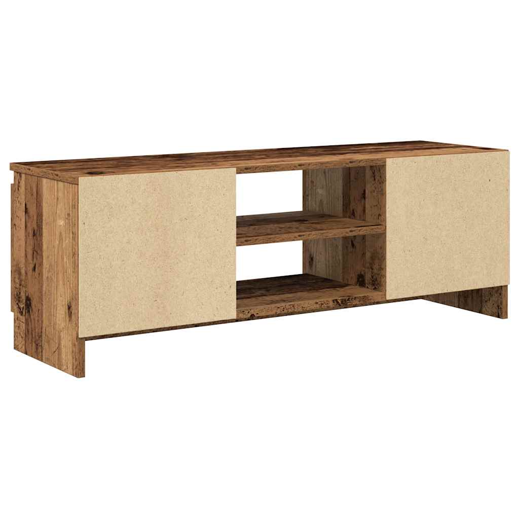 vidaXL Szafka TV, stare drewno, 102x30x36 cm, materiał drewnopochodny