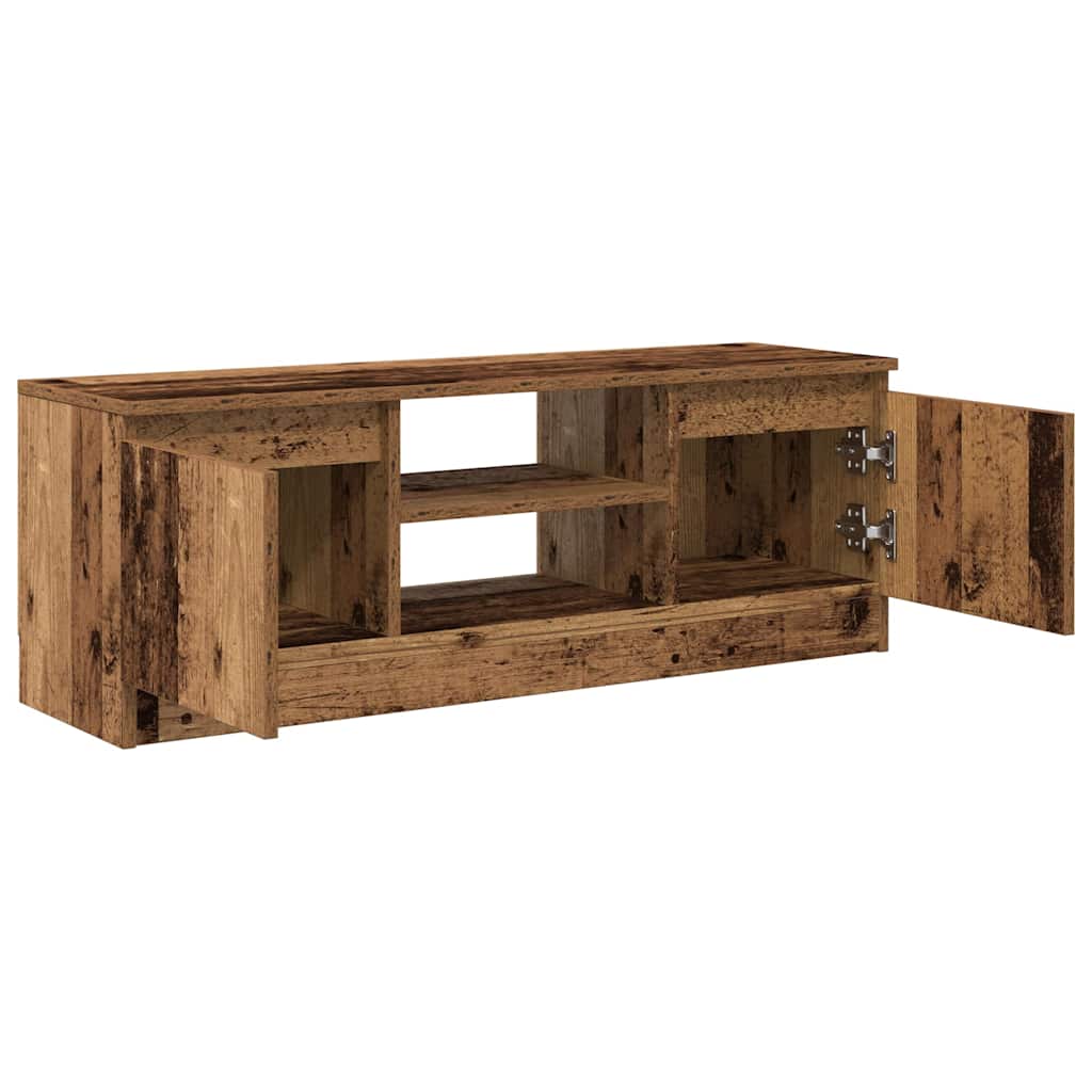 vidaXL Szafka TV, stare drewno, 102x30x36 cm, materiał drewnopochodny