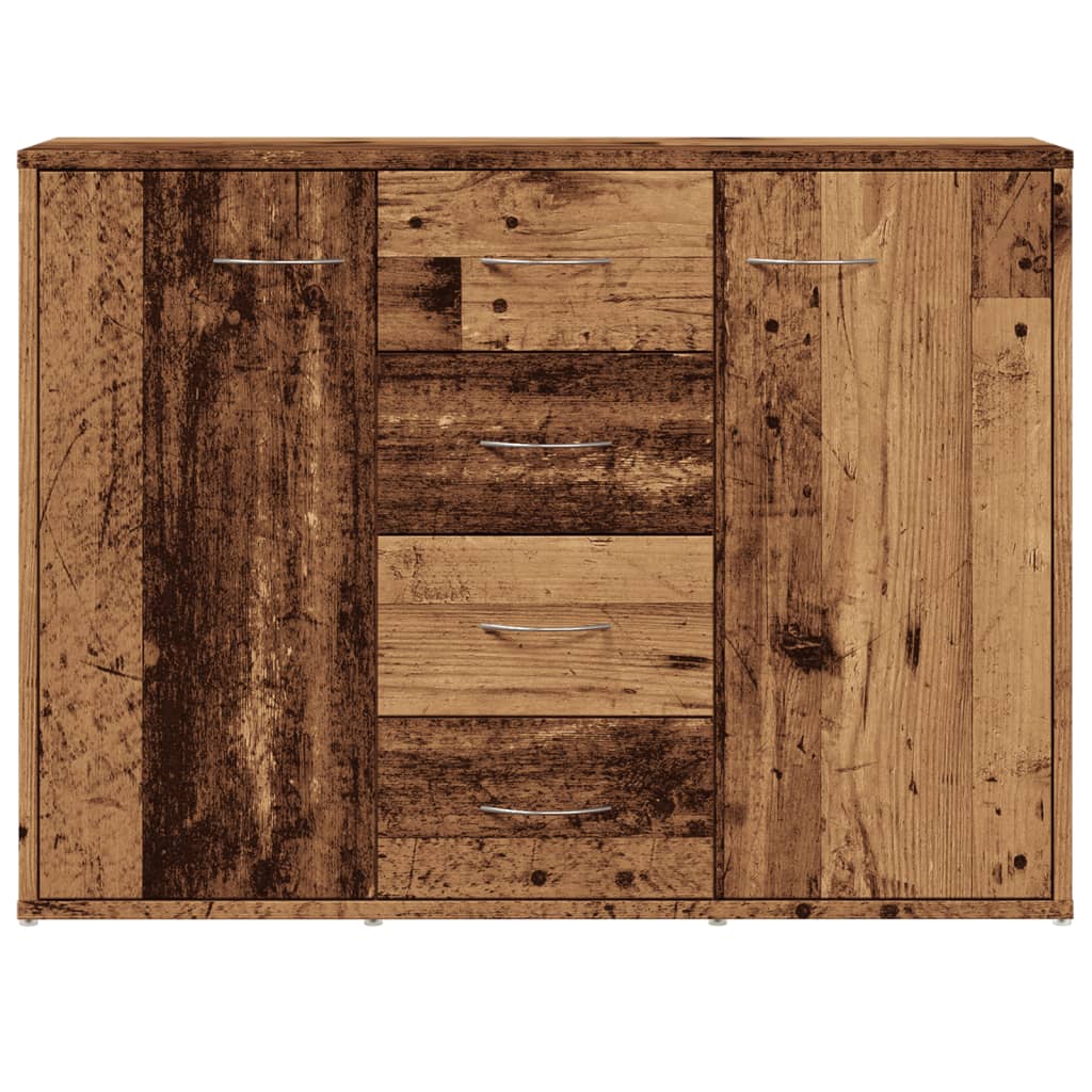 vidaXL Szafka, stare drewno, 88x30x64 cm, materiał drewnopochodny