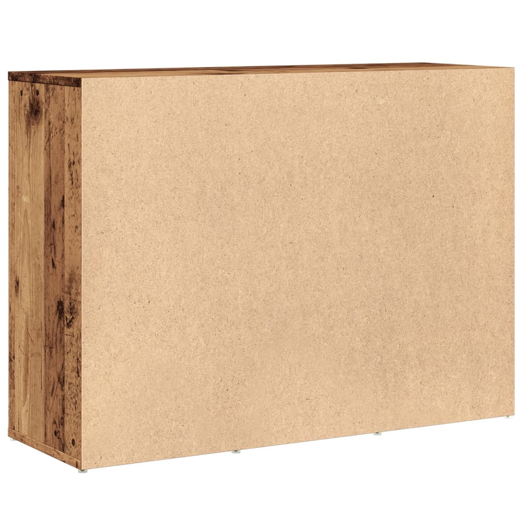 vidaXL Szafka, stare drewno, 88x30x64 cm, materiał drewnopochodny