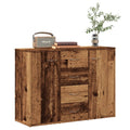 vidaXL Szafka, stare drewno, 88x30x64 cm, materiał drewnopochodny