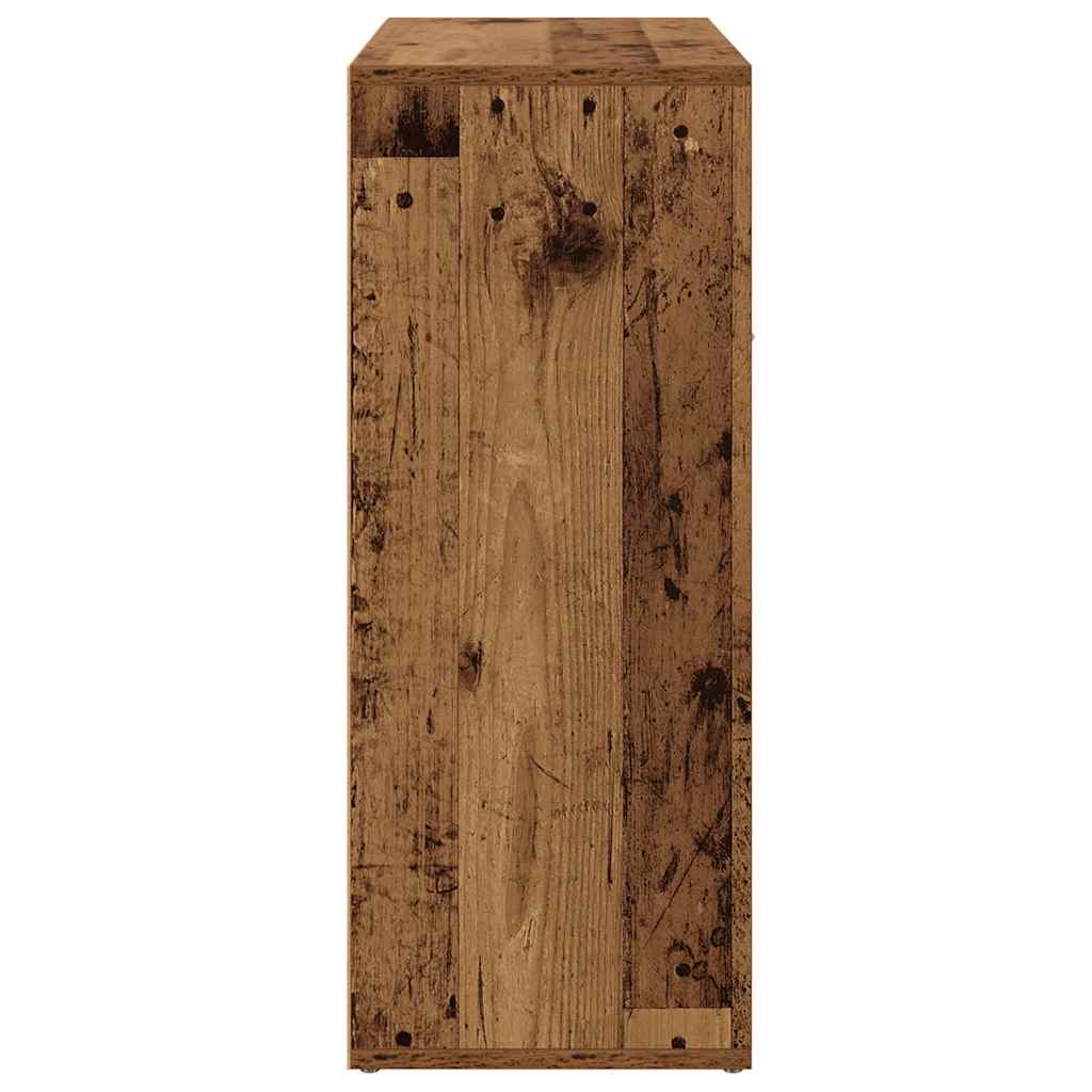 vidaXL Szafka, stare drewno, 60x30x75 cm, materiał drewnopochodny