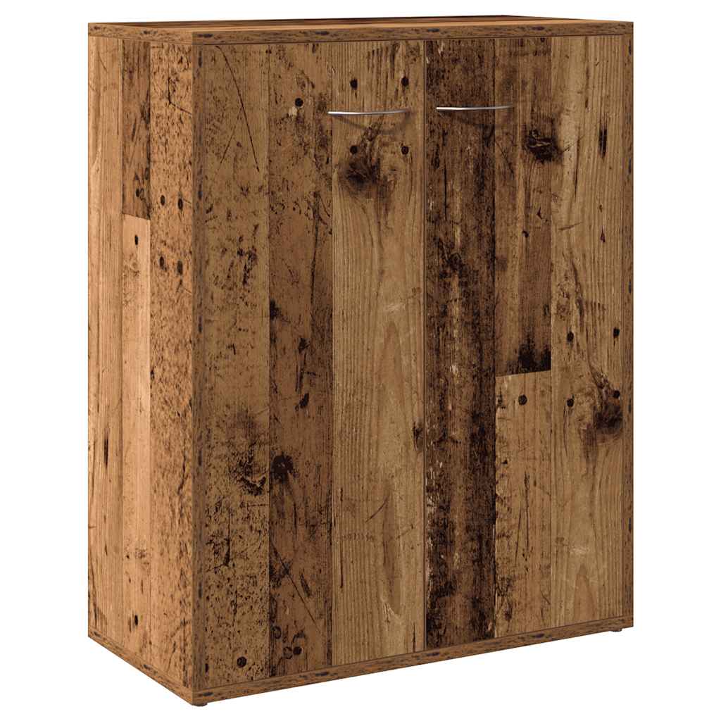 vidaXL Szafka, stare drewno, 60x30x75 cm, materiał drewnopochodny
