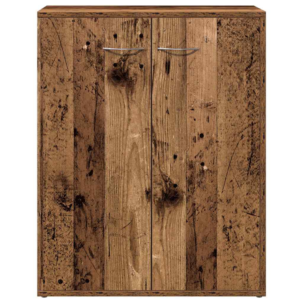 vidaXL Szafka, stare drewno, 60x30x75 cm, materiał drewnopochodny