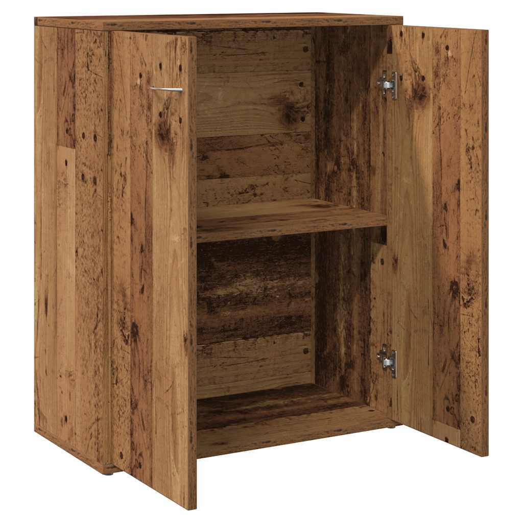 vidaXL Szafka, stare drewno, 60x30x75 cm, materiał drewnopochodny