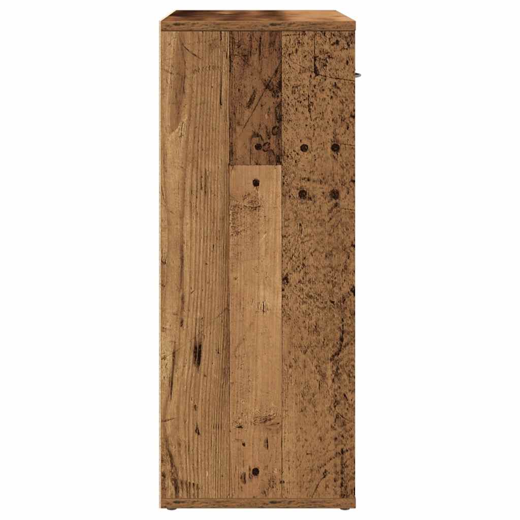 vidaXL Szafka, stare drewno, 60x30x75 cm, materiał drewnopochodny