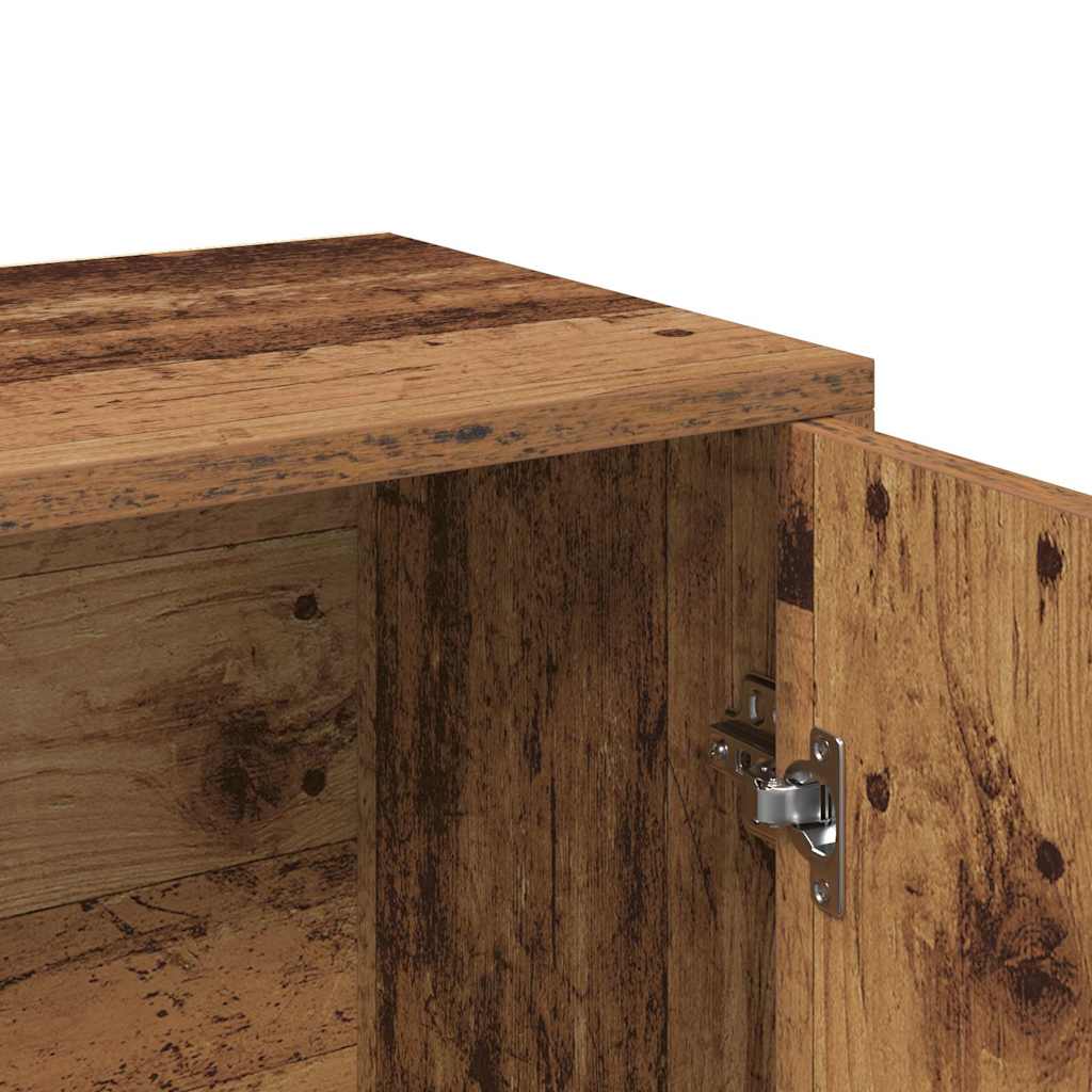 vidaXL Szafka, stare drewno, 60x30x75 cm, materiał drewnopochodny