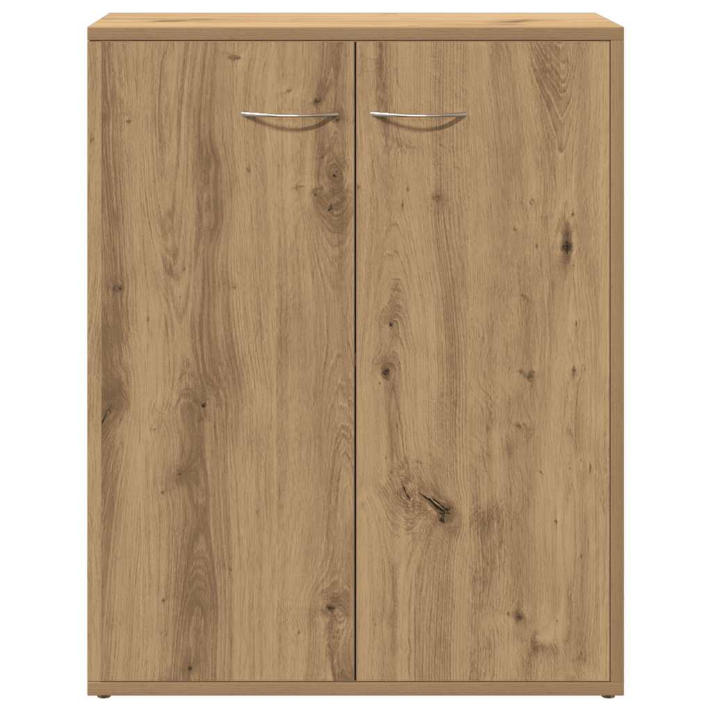vidaXL Szafka, dąb artisan, 60x30x75 cm, materiał drewnopochodny