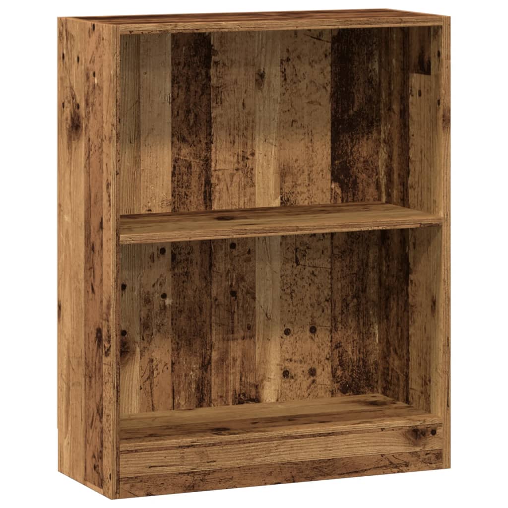 vidaXL Regał, stare drewno, 60x24x76 cm, materiał drewnopochodny