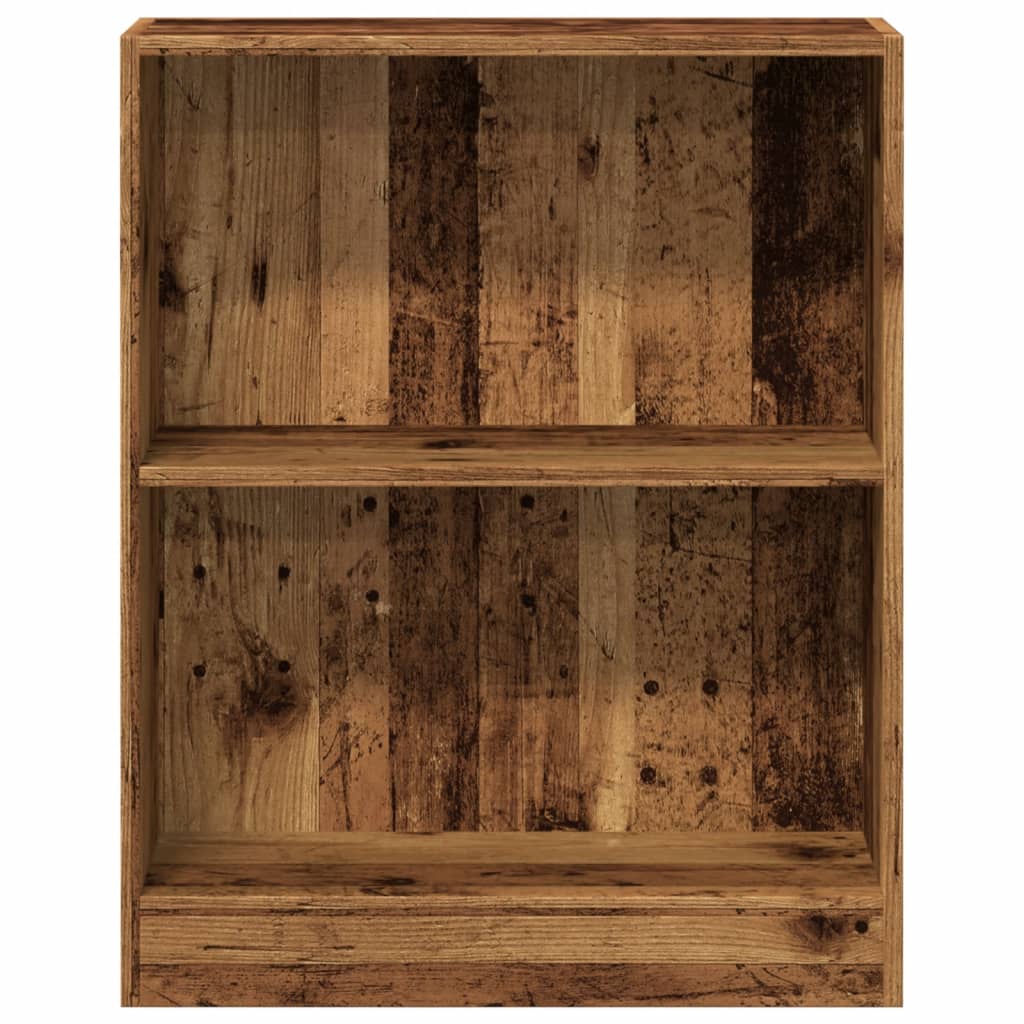 vidaXL Regał, stare drewno, 60x24x76 cm, materiał drewnopochodny