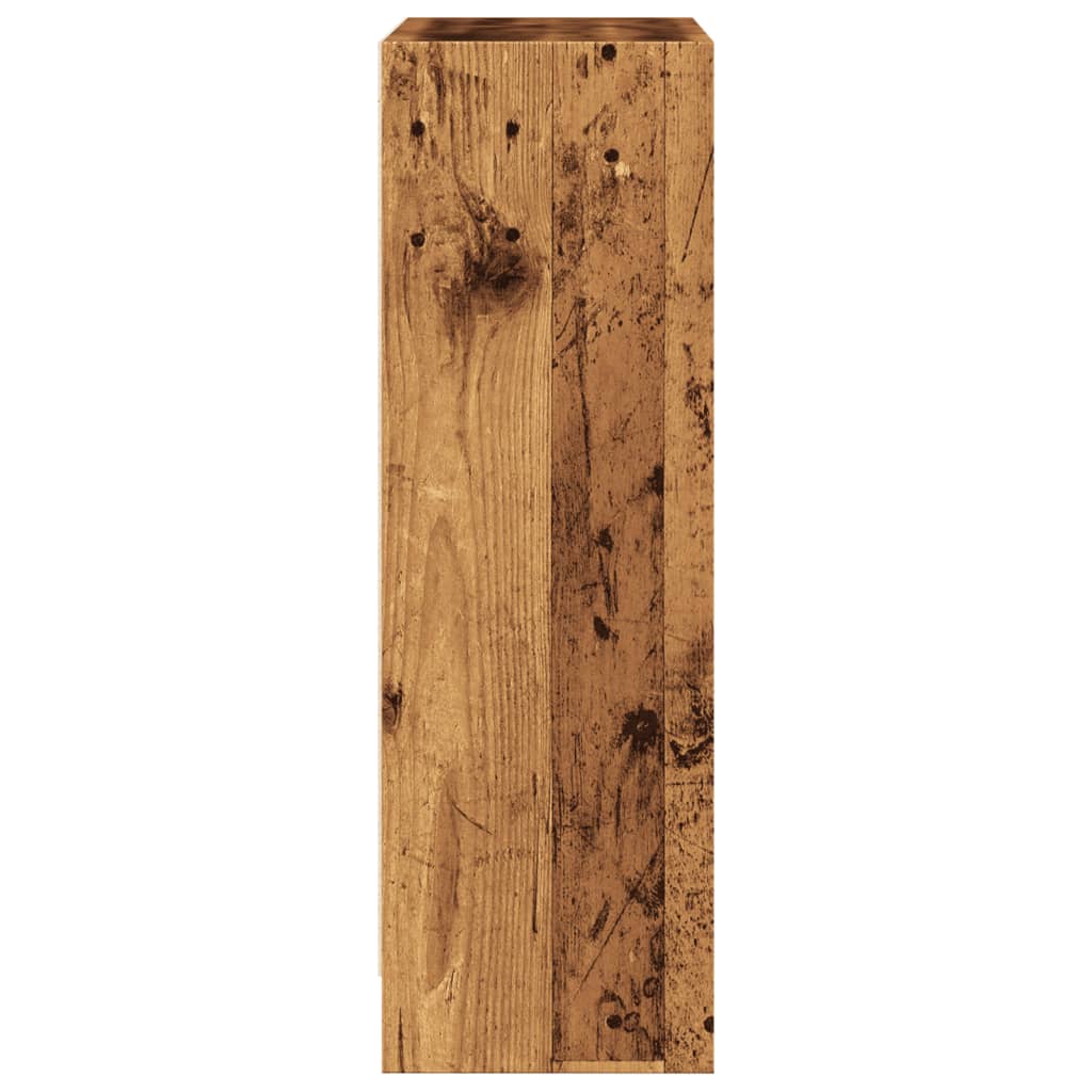 vidaXL Regał, stare drewno, 60x24x76 cm, materiał drewnopochodny