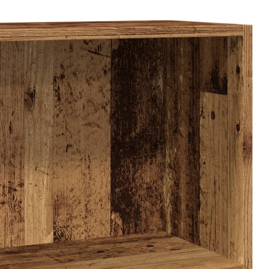 vidaXL Regał, stare drewno, 60x24x76 cm, materiał drewnopochodny