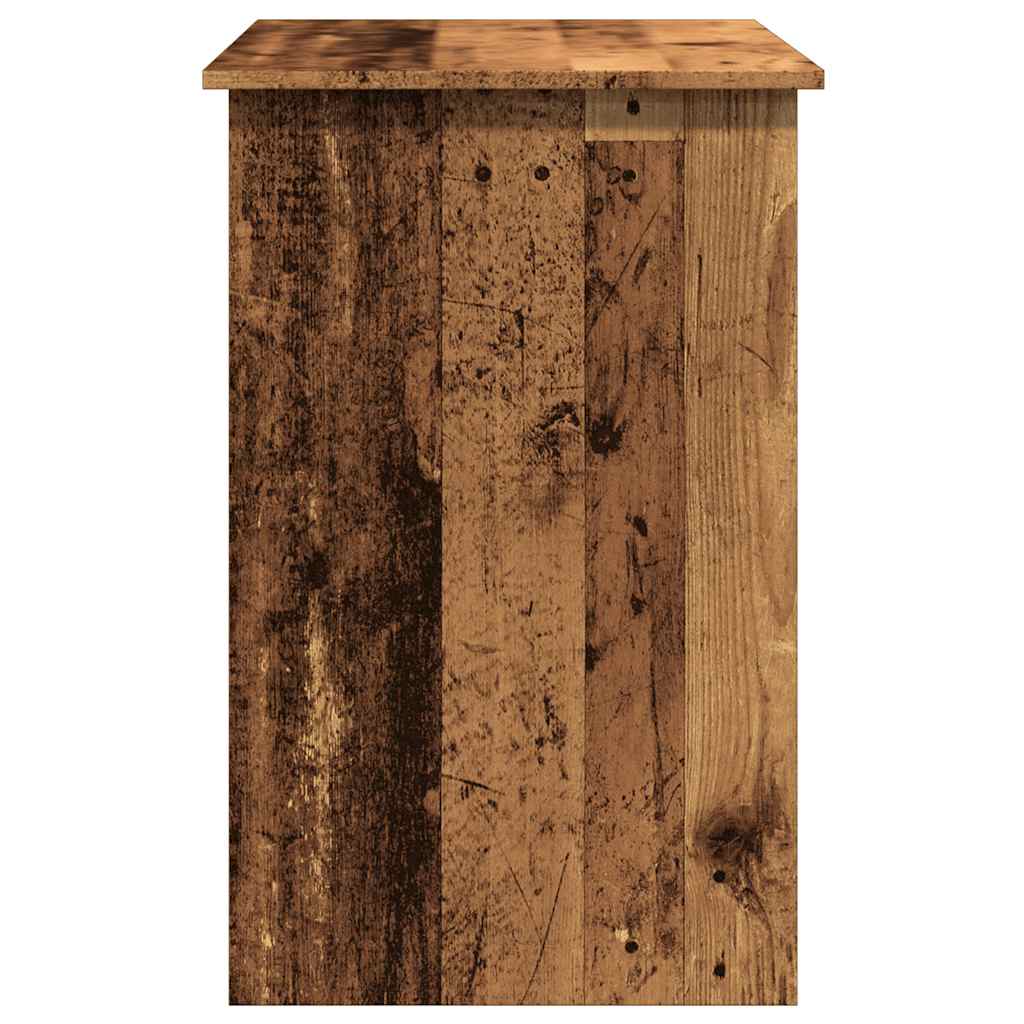 vidaXL Biurko, stare drewno, 100x50x76 cm, materiał drewnopochodny