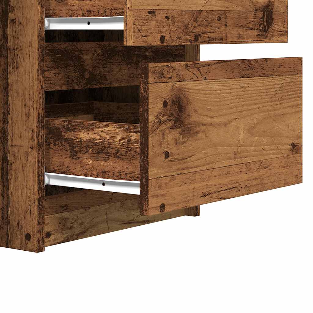 vidaXL Biurko, stare drewno, 140x50x77 cm, materiał drewnopochodny