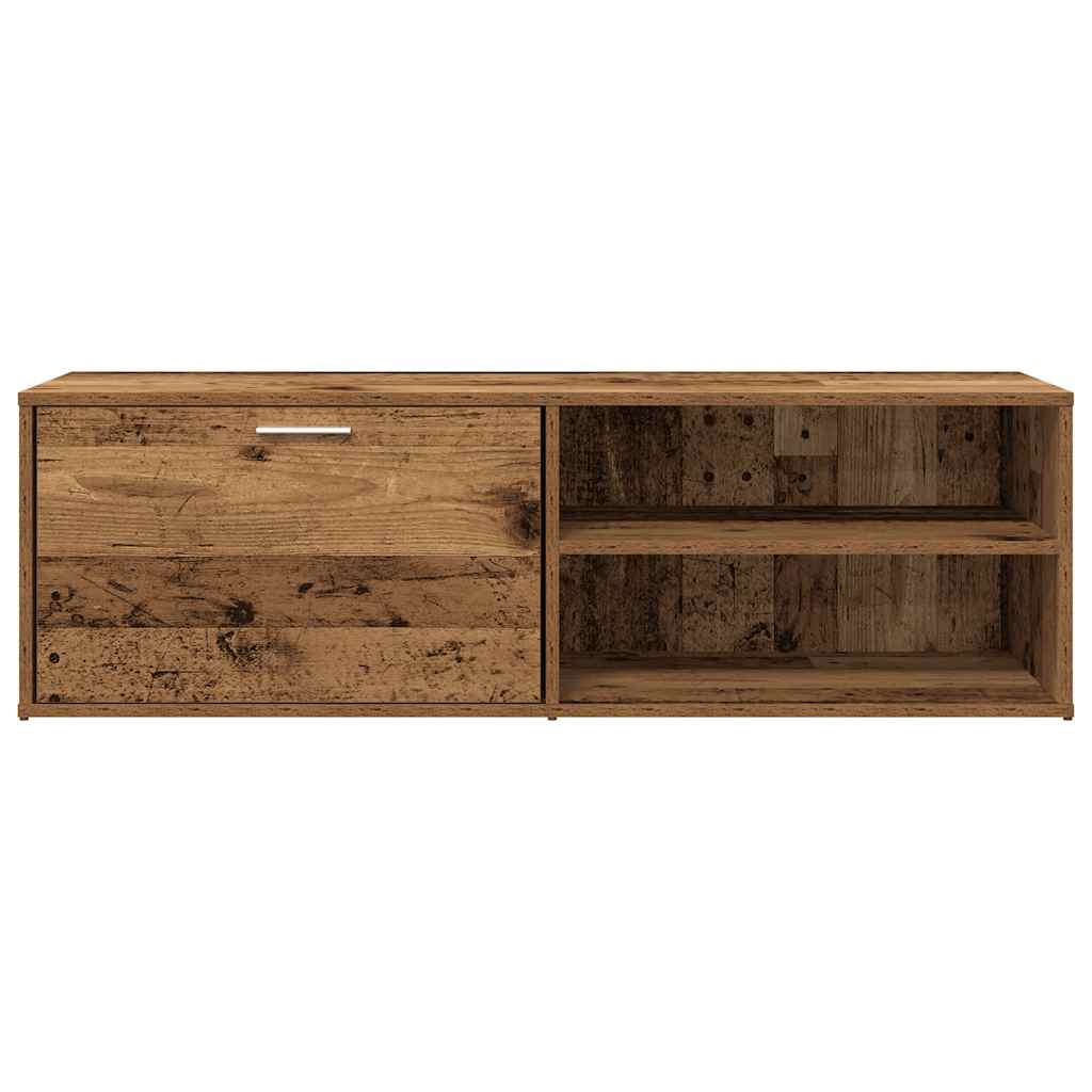 vidaXL Szafka pod TV, stare drewno, 120x34x37 cm