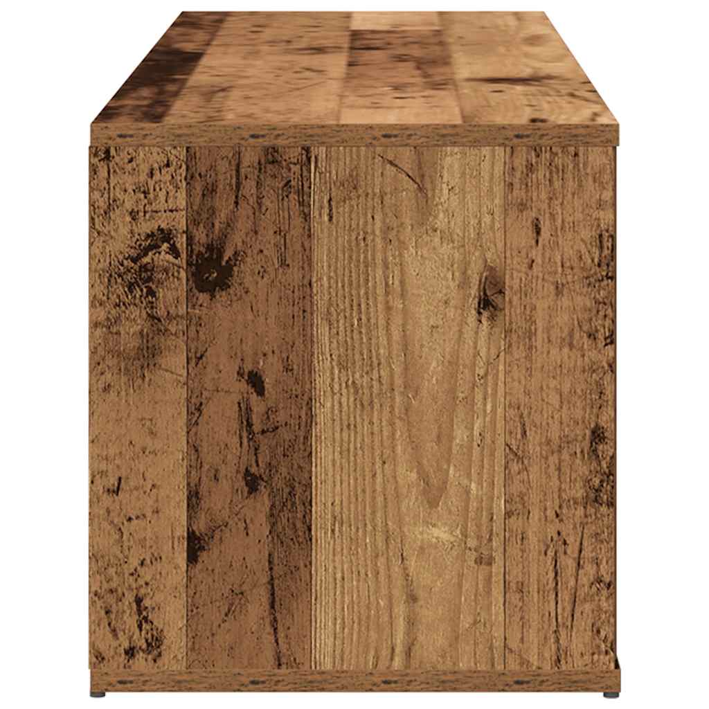 vidaXL Szafka pod TV, stare drewno, 120x34x37 cm