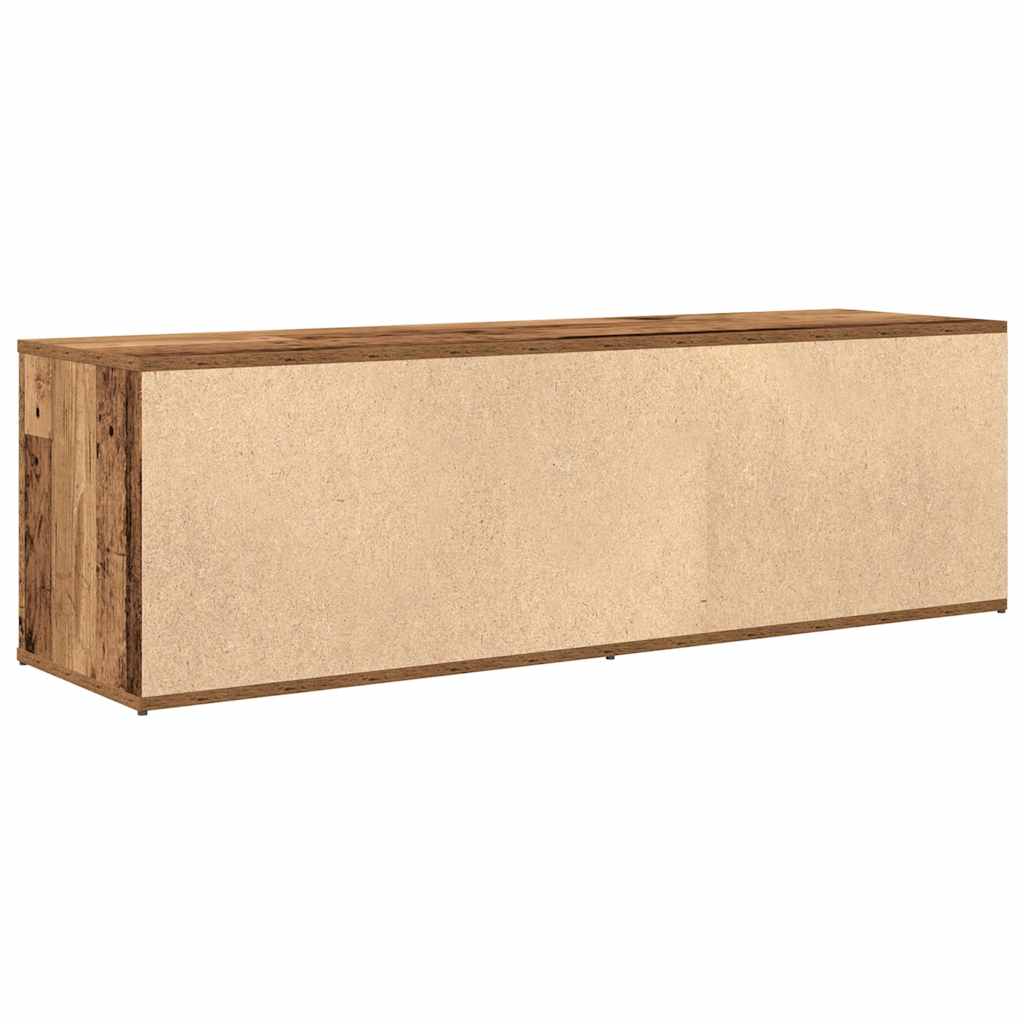 vidaXL Szafka pod TV, stare drewno, 120x34x37 cm