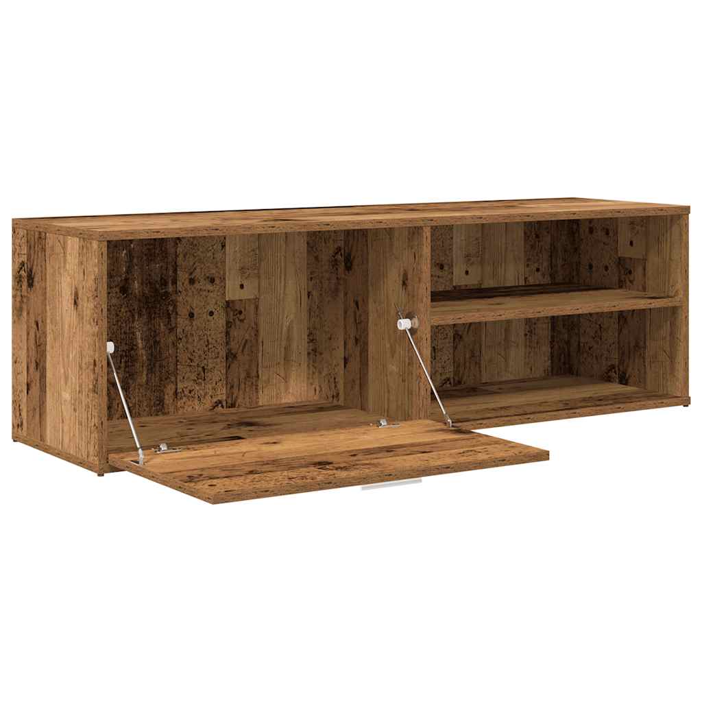 vidaXL Szafka pod TV, stare drewno, 120x34x37 cm
