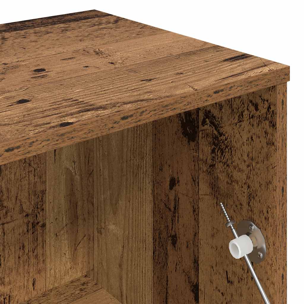 vidaXL Szafka pod TV, stare drewno, 120x34x37 cm