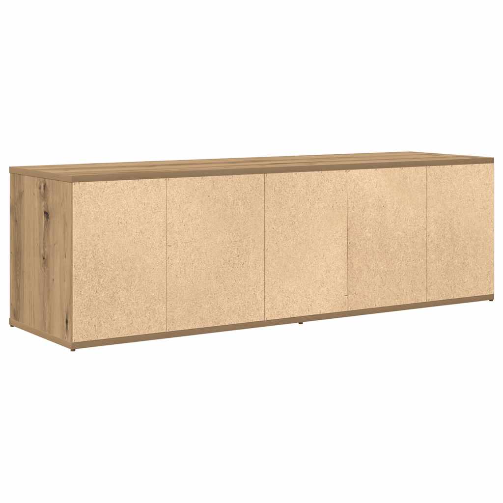 vidaXL Szafka pod TV, dąb artisan, 120x34x37 cm