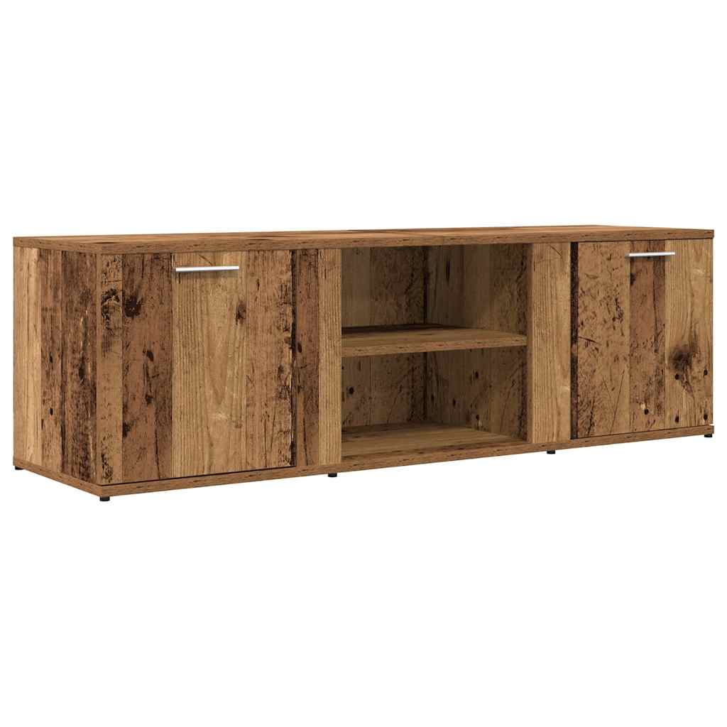 vidaXL Szafka pod TV, stare drewno, 120x34x37 cm