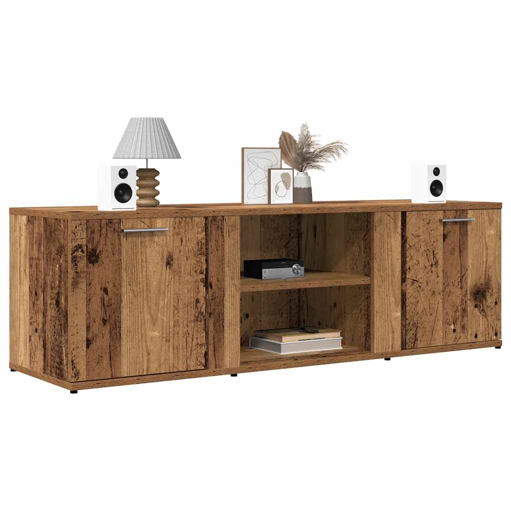 vidaXL Szafka pod TV, stare drewno, 120x34x37 cm