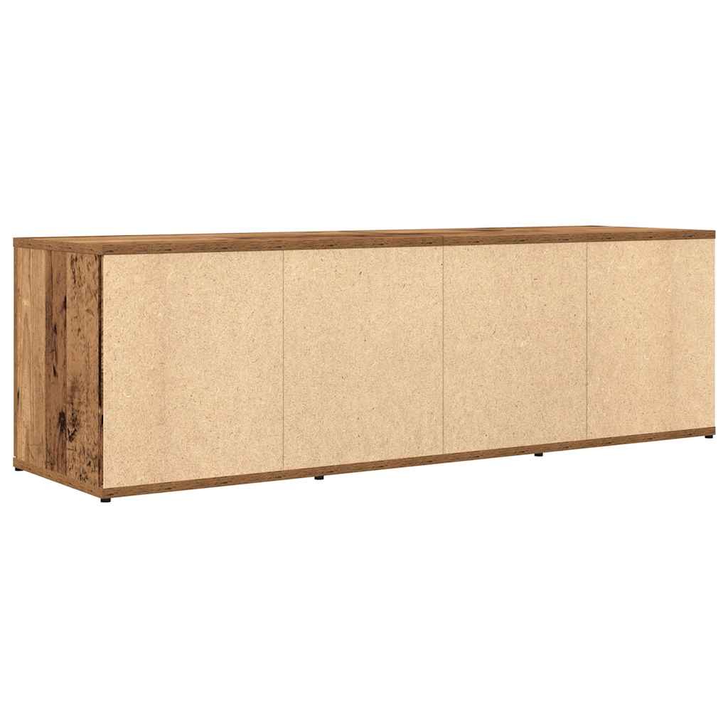 vidaXL Szafka pod TV, stare drewno, 120x34x37 cm