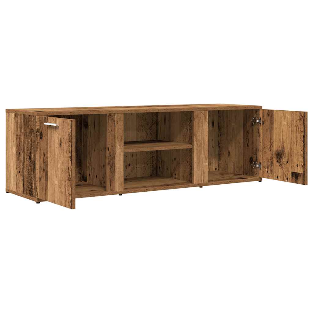 vidaXL Szafka pod TV, stare drewno, 120x34x37 cm