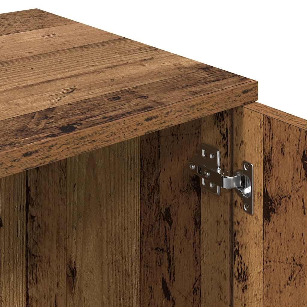 vidaXL Szafka pod TV, stare drewno, 120x34x37 cm