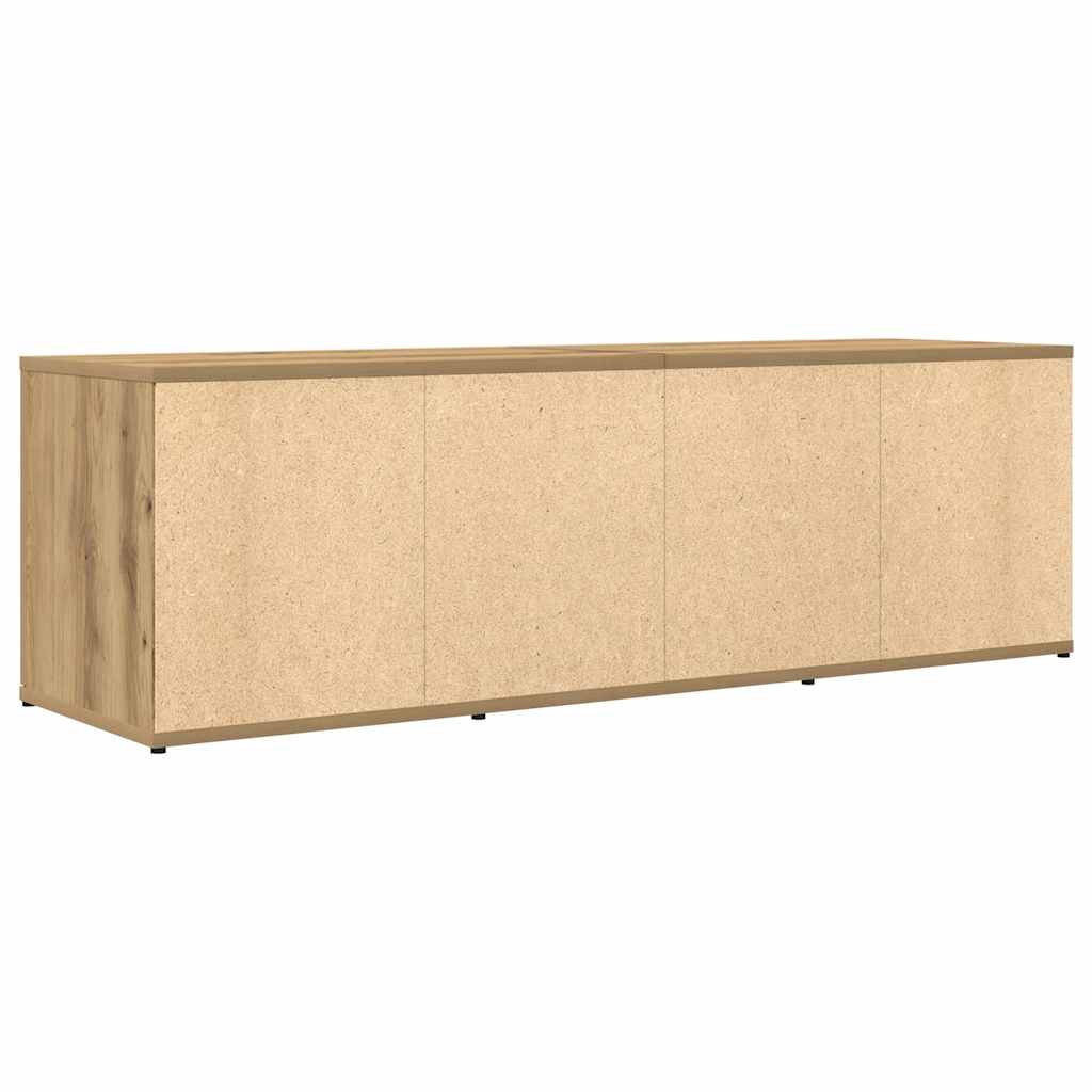 vidaXL Szafka pod TV, dąb artisan, 120x34x37 cm