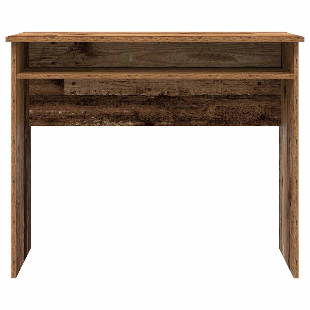 vidaXL Biurko, stare drewno, 90x50x74 cm, materiał drewnopochodny