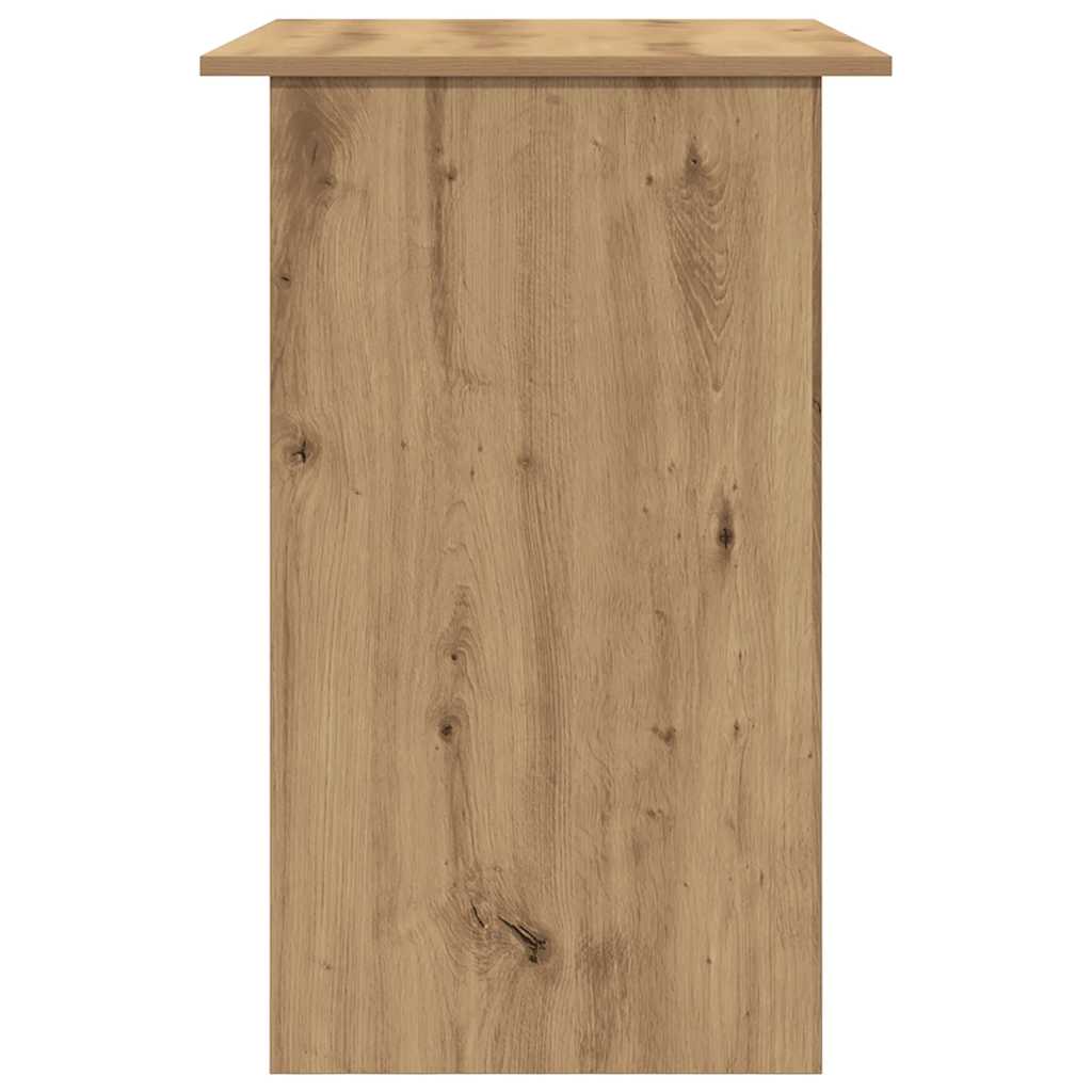 vidaXL Biurko, dąb artisan, 90x50x74 cm, materiał drewnopochodny