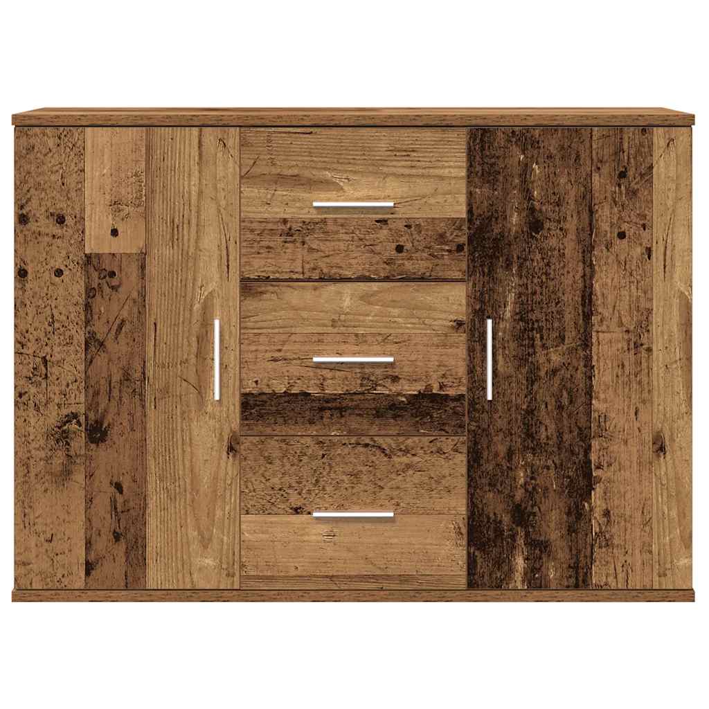 vidaXL Szafka, stare drewno, 90x29,5x65 cm, materiał drewnopochodny