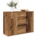 vidaXL Szafka, stare drewno, 90x29,5x65 cm, materiał drewnopochodny