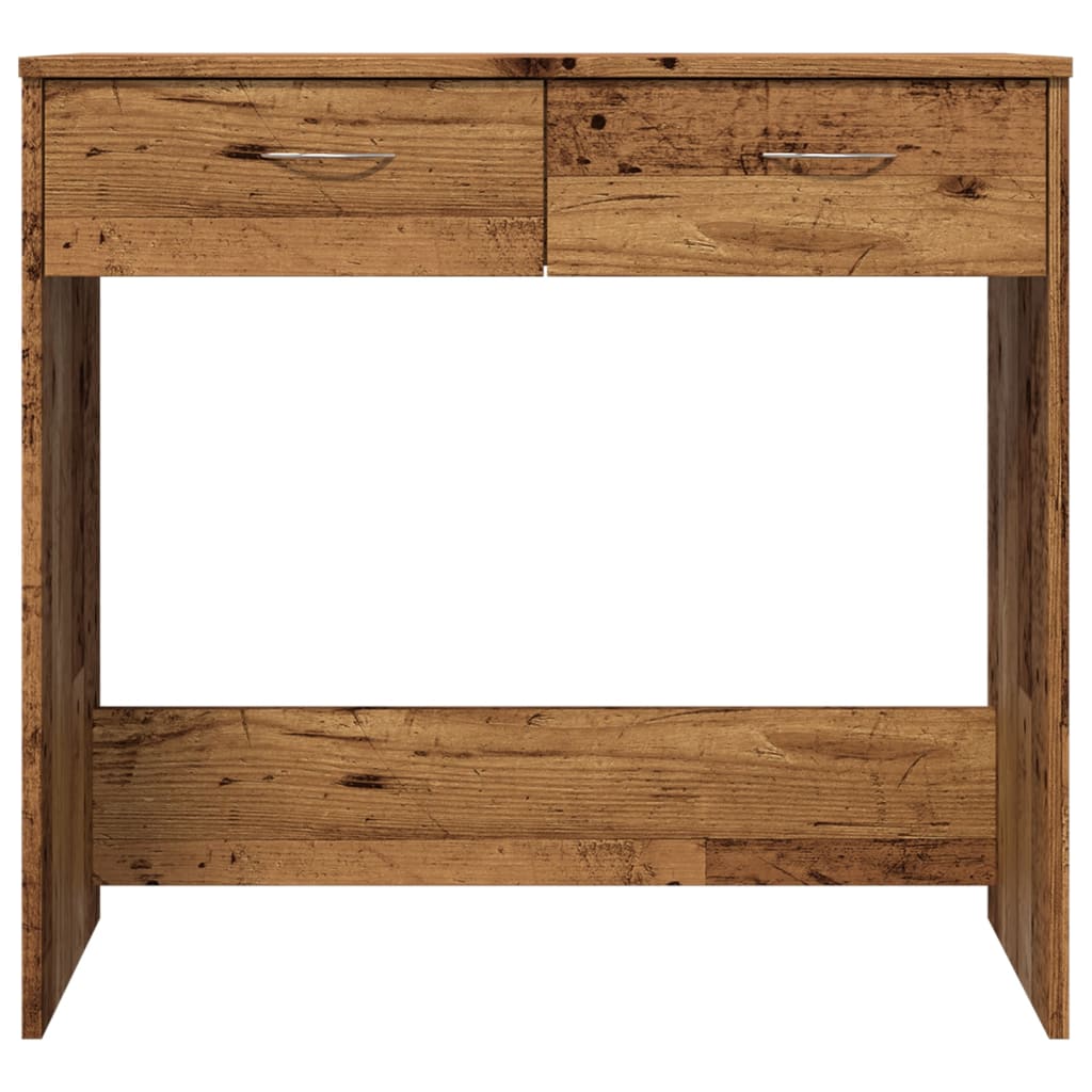 vidaXL Biurko, stare drewno, 80x40x75 cm, materiał drewnopochodny