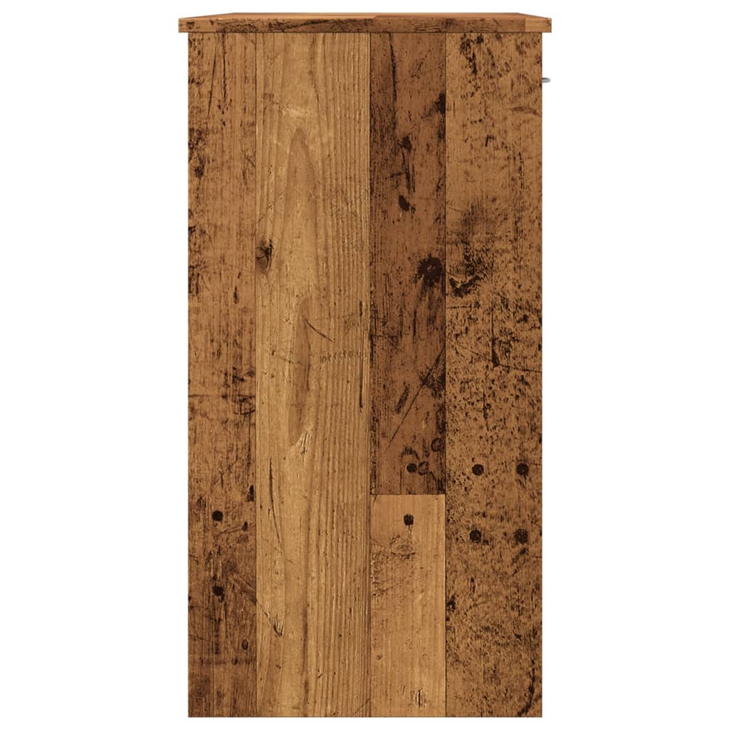 vidaXL Biurko, stare drewno, 80x40x75 cm, materiał drewnopochodny