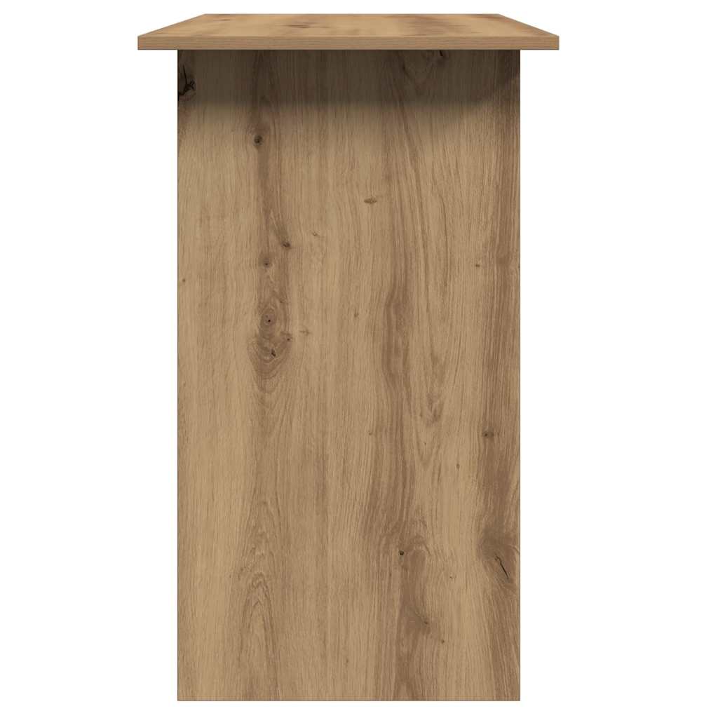 vidaXL Biurko, dąb artisan, 80x45x74 cm, materiał drewnopochodny