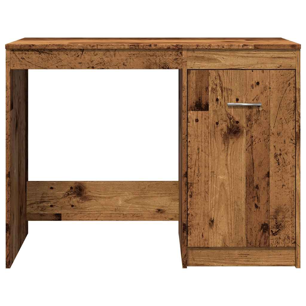 vidaXL Biurko, stare drewno, 100x50x76 cm, materiał drewnopochodny