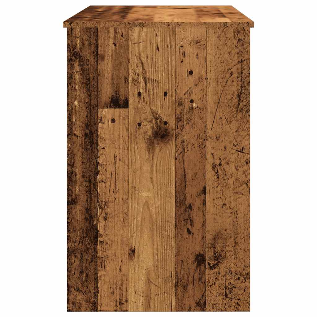 vidaXL Biurko, stare drewno, 100x50x76 cm, materiał drewnopochodny