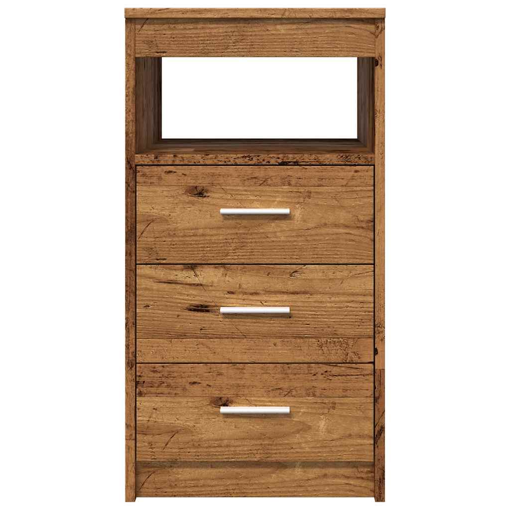vidaXL Komoda, stare drewno, 40x50x76 cm, materiał drewnopochodny