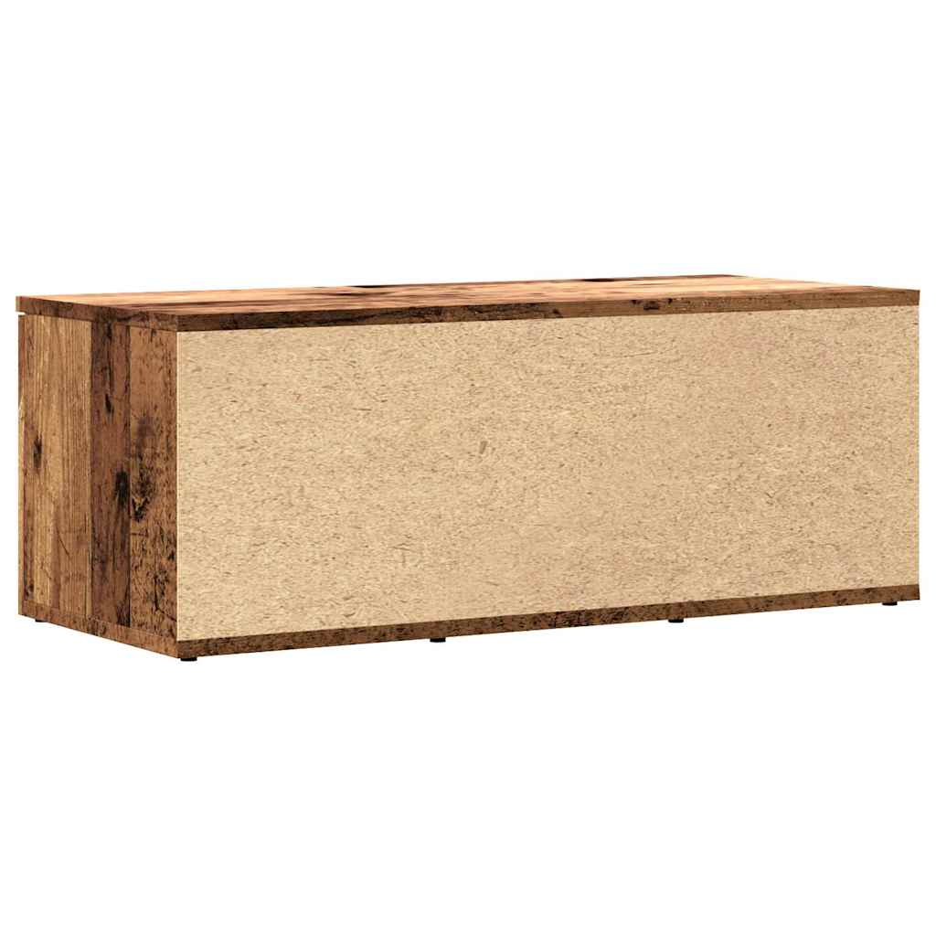 vidaXL Szafka pod TV, stare drewno, 80x34x30 cm