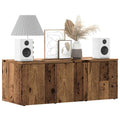 vidaXL Szafka pod TV, stare drewno, 80x34x30 cm