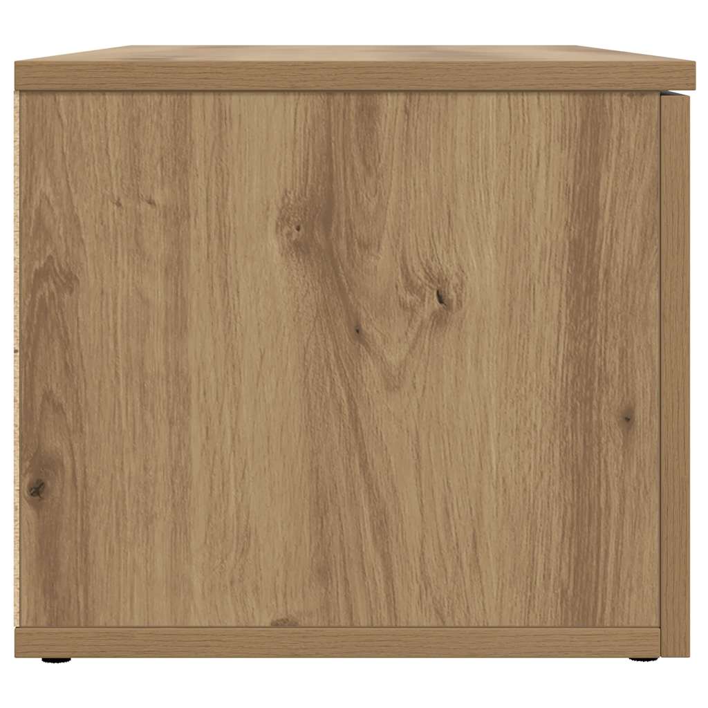 vidaXL Szafka pod TV, dąb artisan, 80x34x30 cm