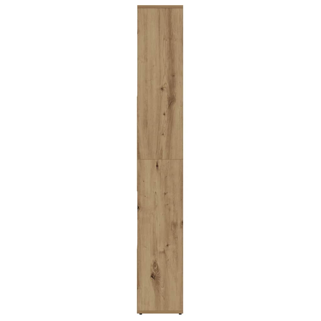 vidaXL Regał na książki Artisan Oak 67x24x161 cm Drewno konstrukcyjne