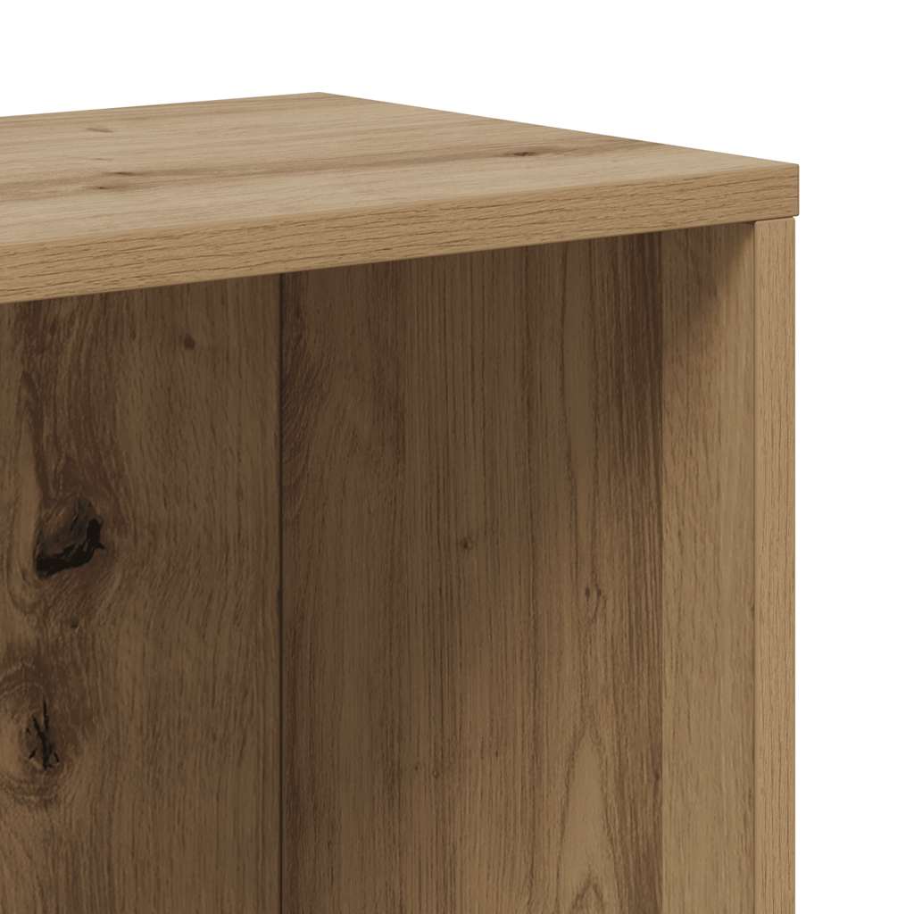 vidaXL Regał na książki Artisan Oak 67x24x161 cm Drewno konstrukcyjne