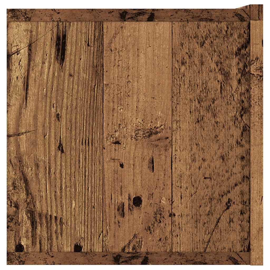 vidaXL Ścienna szafka TV, stare drewno, 120x30x30 cm