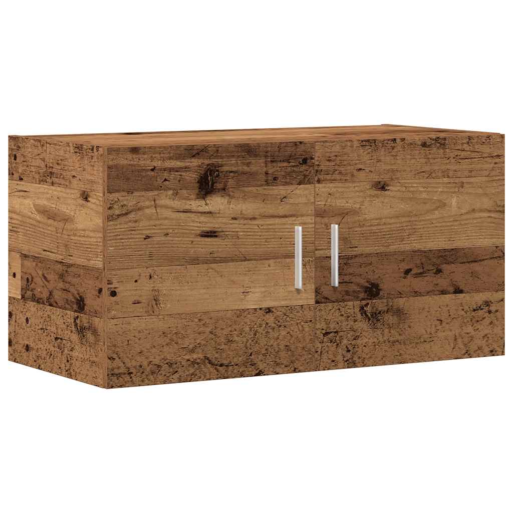 vidaXL Szafka ścienna, stare drewno, 80x39x40 cm