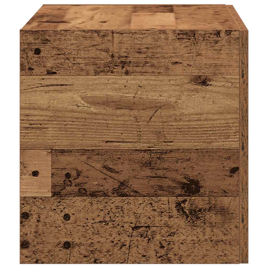 vidaXL Szafka ścienna, stare drewno, 80x39x40 cm