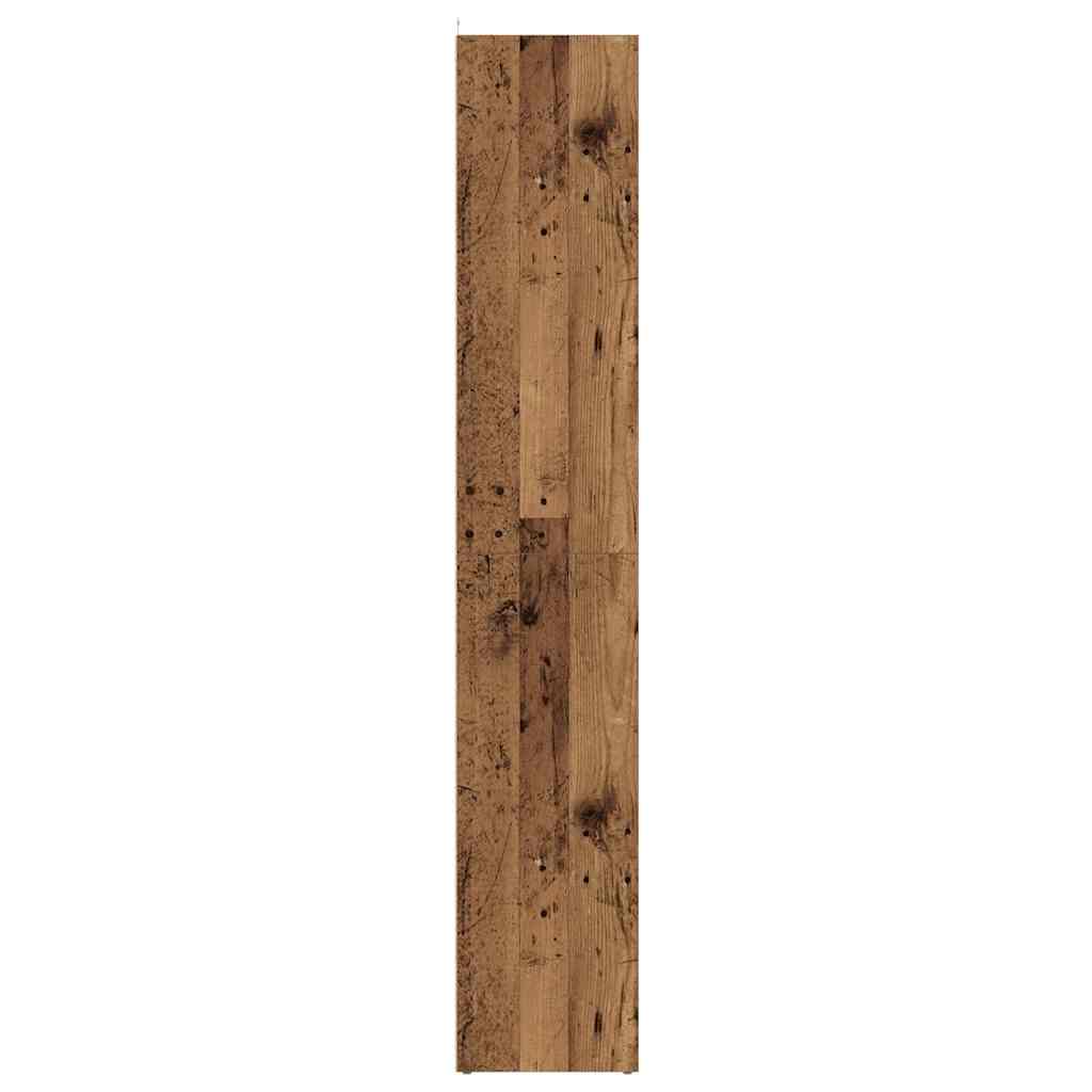 vidaXL Szafka na książki, stare drewno, 36x30x171cm